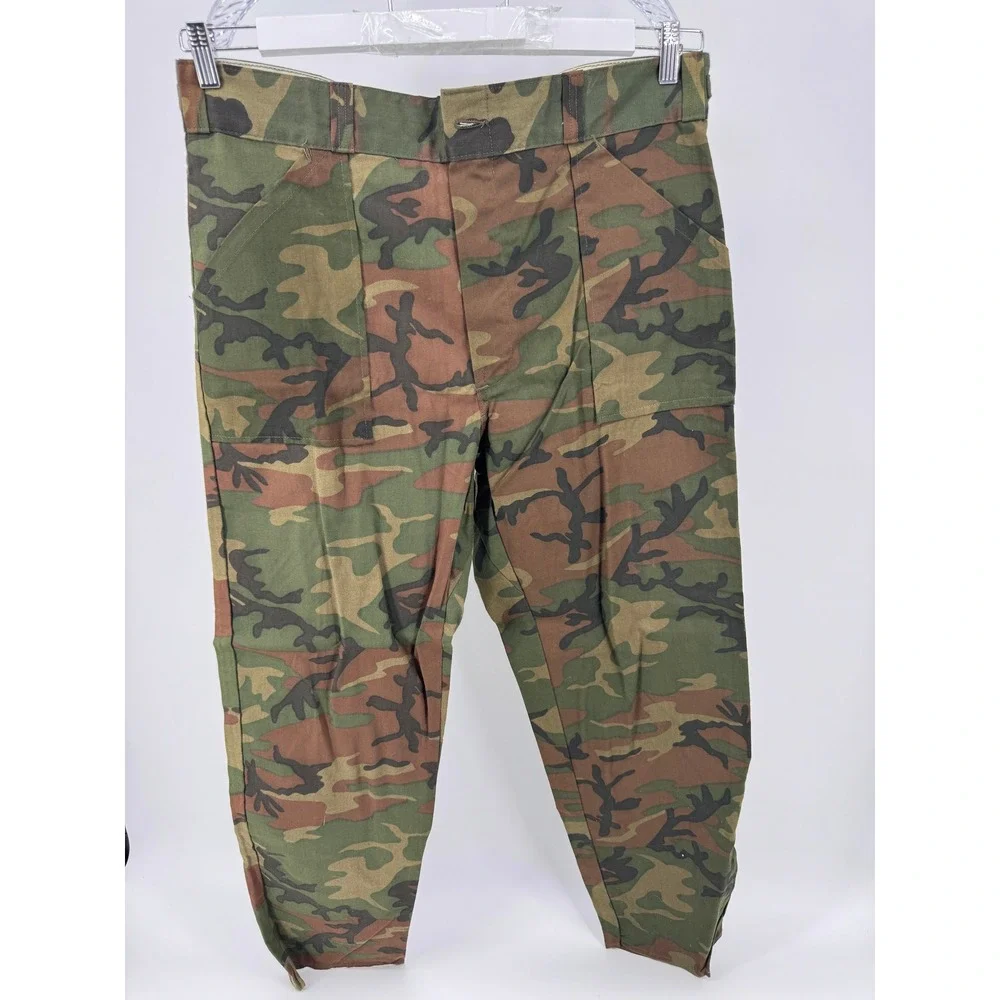 Vintage 70s Kmart Camo‎ Field Jacket and Pants Set Men's Medium Hunting New Old